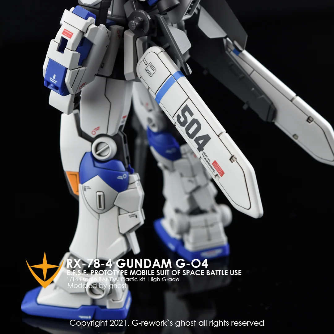 G-rework Decal HGUC PB Gundam Unit 4 - Image 8
