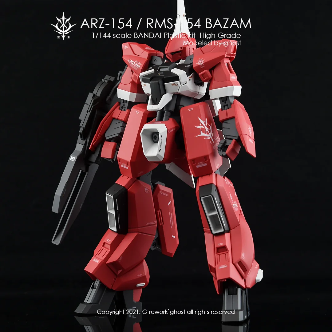 G-rework Decal HGUC PB Barzam Re-Zeon Captured (A.O.Z. RE-BOOT ver.) - Image 8