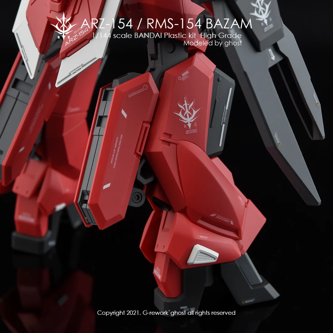 G-rework Decal HGUC PB Barzam Re-Zeon Captured (A.O.Z. RE-BOOT ver.) - Image 12