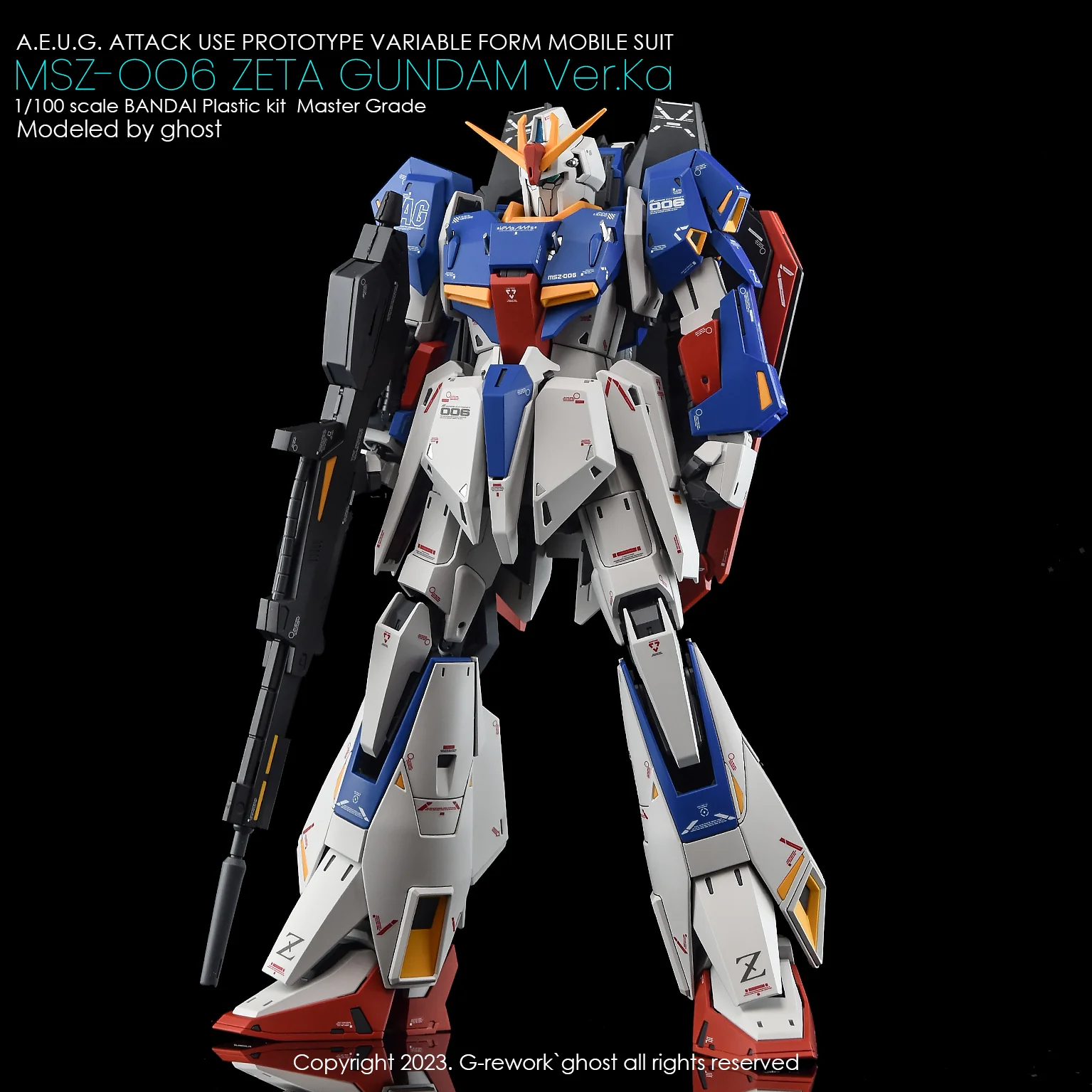 G-rework Decal MG #221 Zeta Gundam Ver.Ka - Image 2