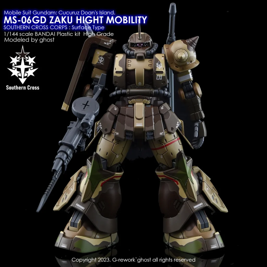 G-rework Decal HGCDI PB High Mobility Zaku Ground Type