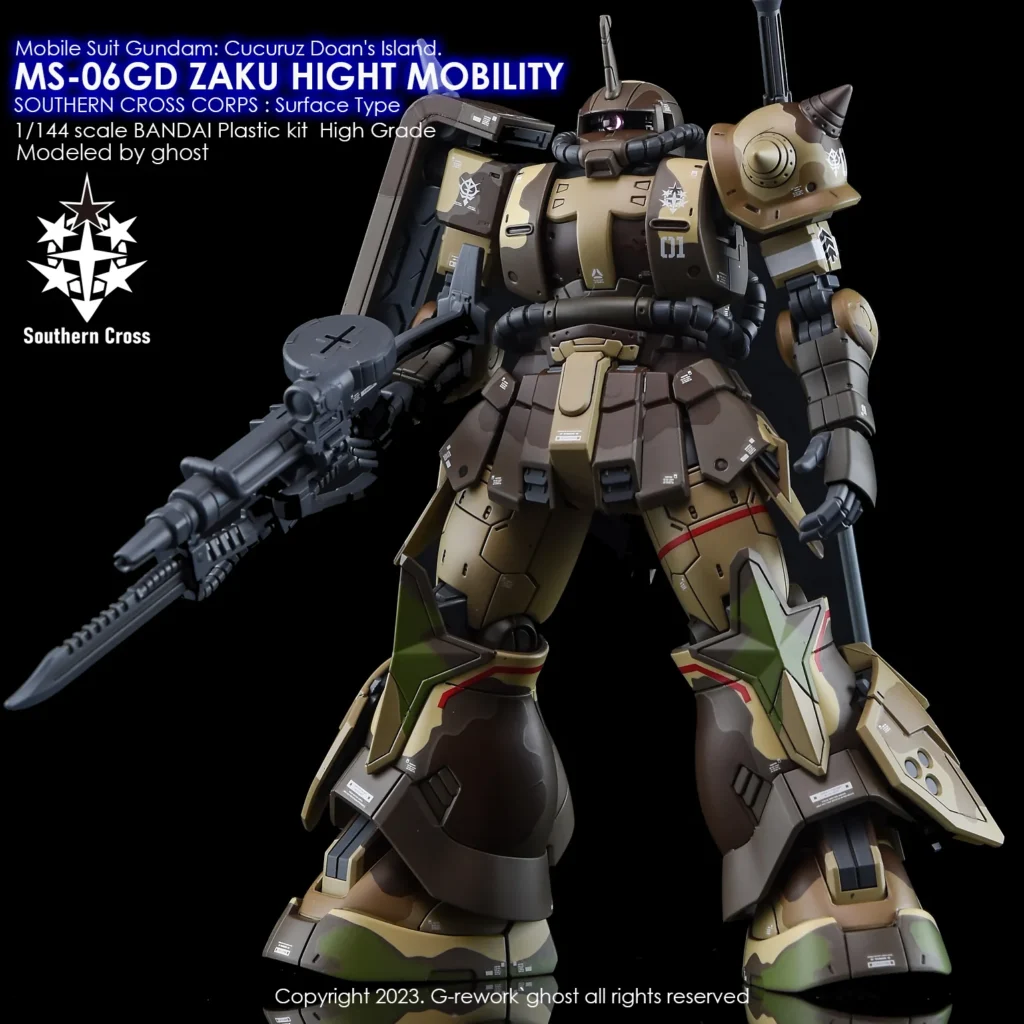 G-rework Decal HGCDI PB High Mobility Zaku Ground Type