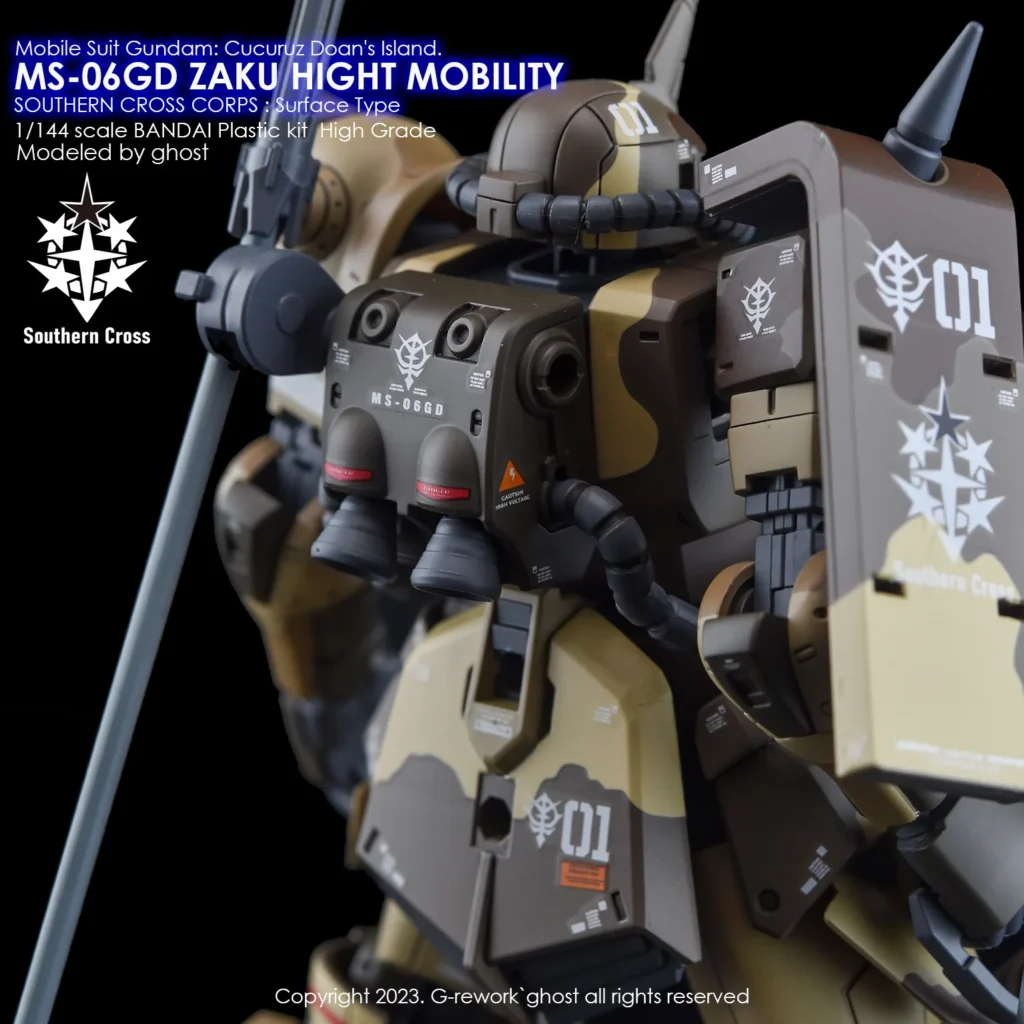G-rework Decal HGCDI PB High Mobility Zaku Ground Type