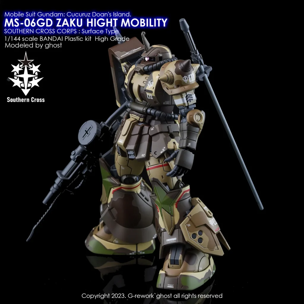 G-rework Decal HGCDI PB High Mobility Zaku Ground Type