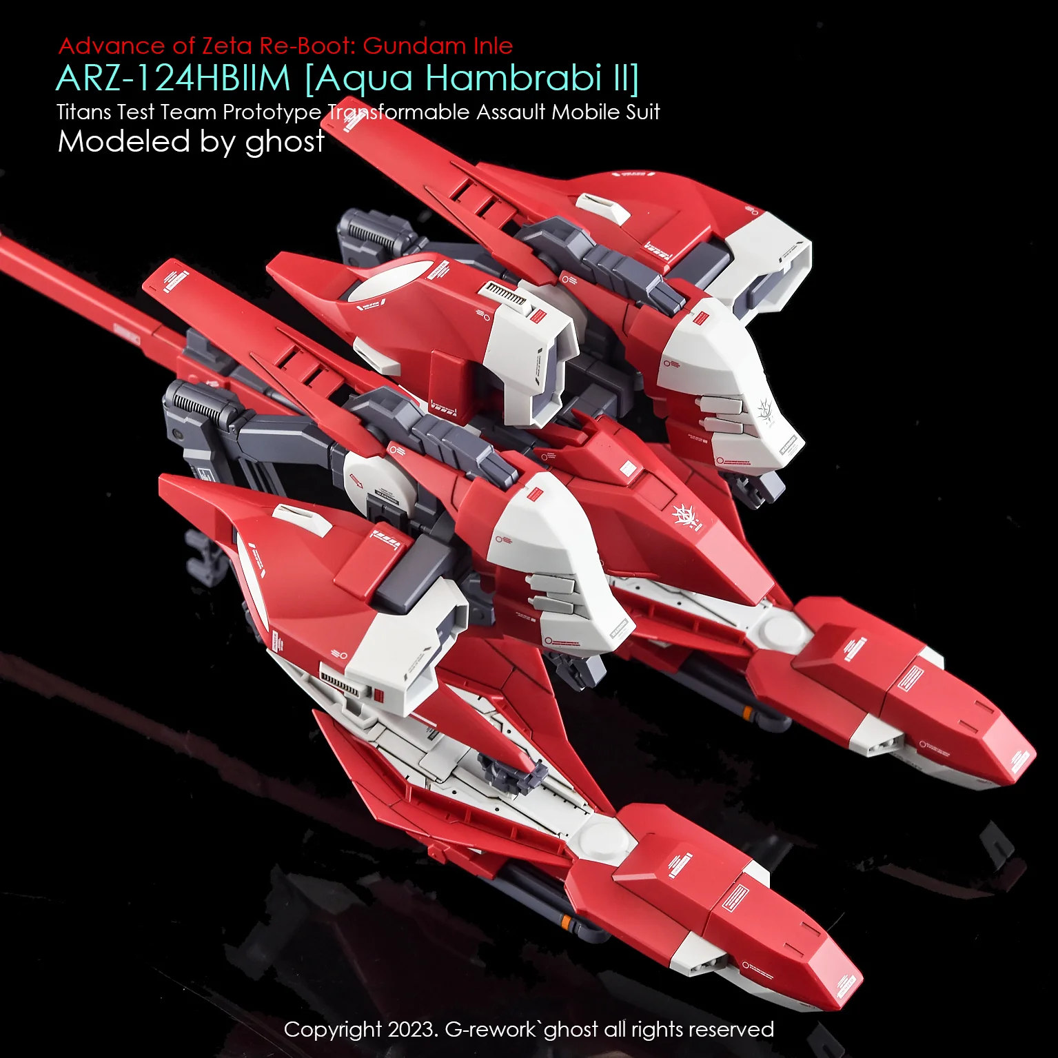 G-rework Decal HGUC PB Aqua-Hambrabi II (AOZ RE-BOOT ver.) - Image 2