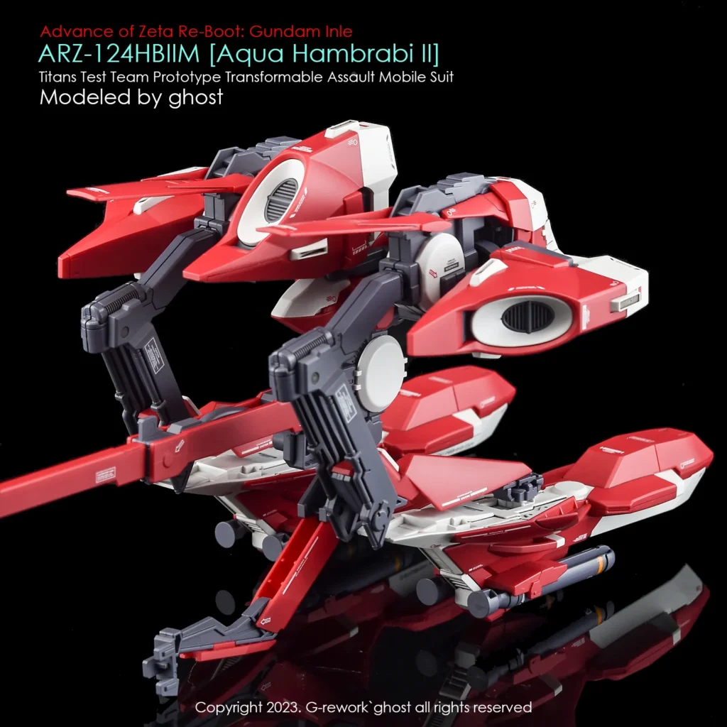 G-rework Decal HGUC PB Aqua-Hambrabi II (AOZ RE-BOOT ver.)