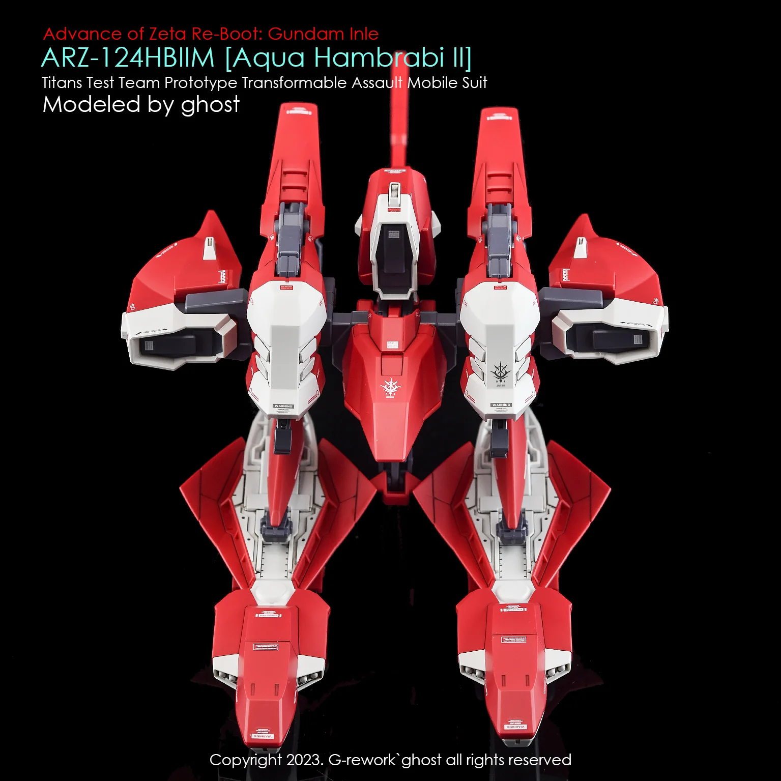 G-rework Decal HGUC PB Aqua-Hambrabi II (AOZ RE-BOOT ver.) - Image 4