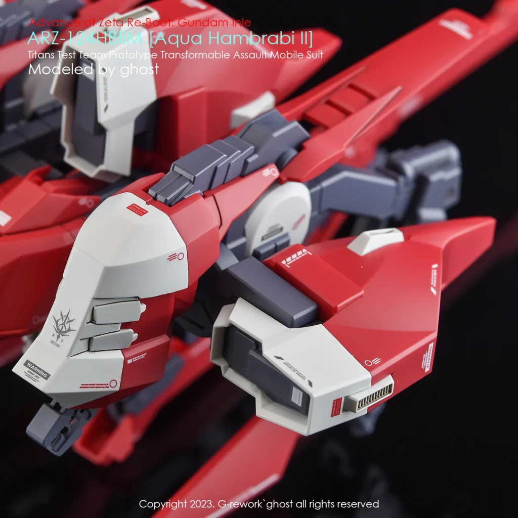 G-rework Decal HGUC PB Aqua-Hambrabi II (AOZ RE-BOOT ver.)