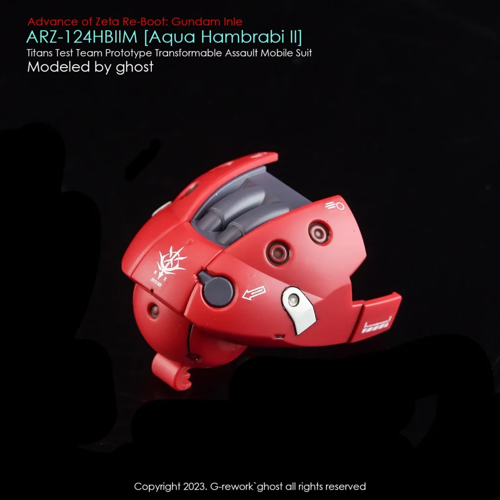 G-rework Decal HGUC PB Aqua-Hambrabi II (AOZ RE-BOOT ver.)