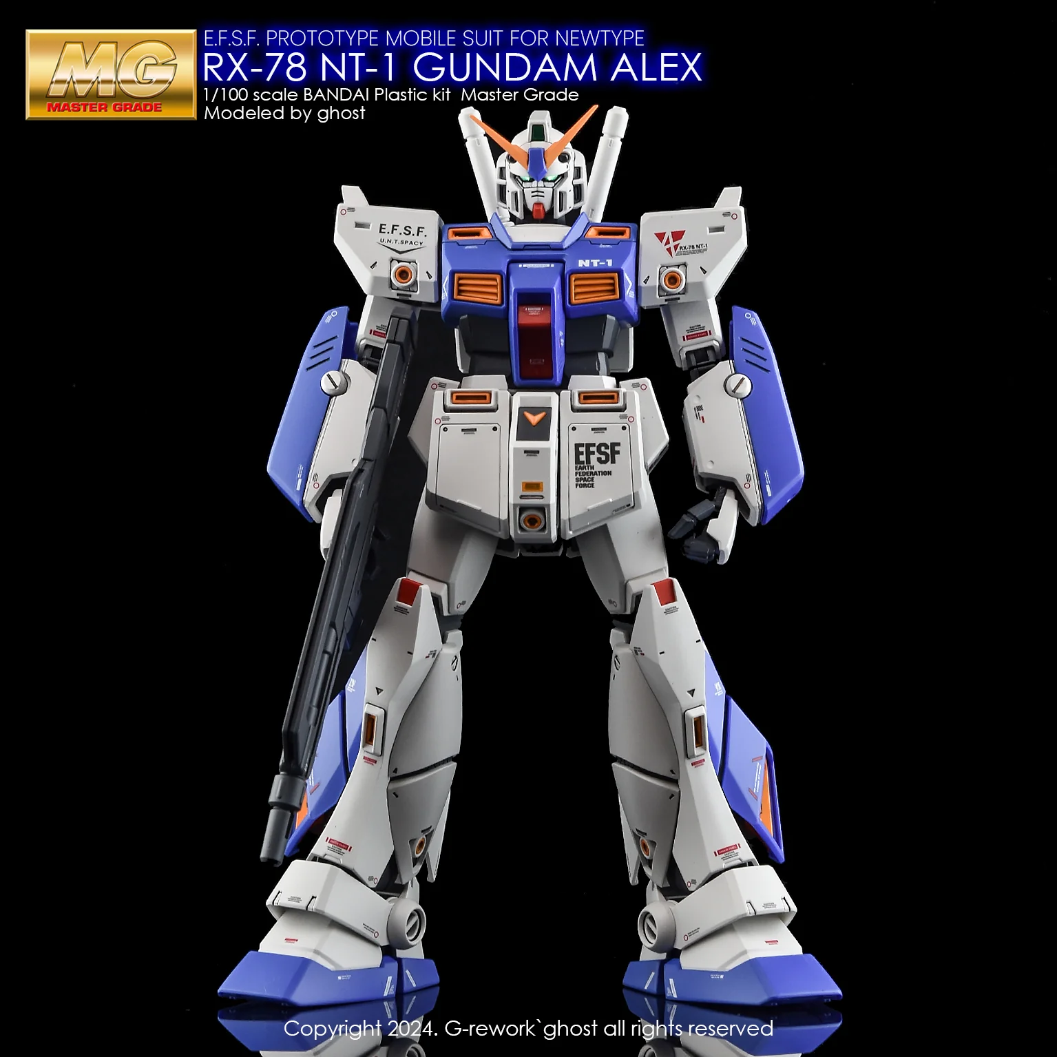 G-rework Decal MG #210 Gundam NT-1 Ver.2.0 (Alex) - Image 1