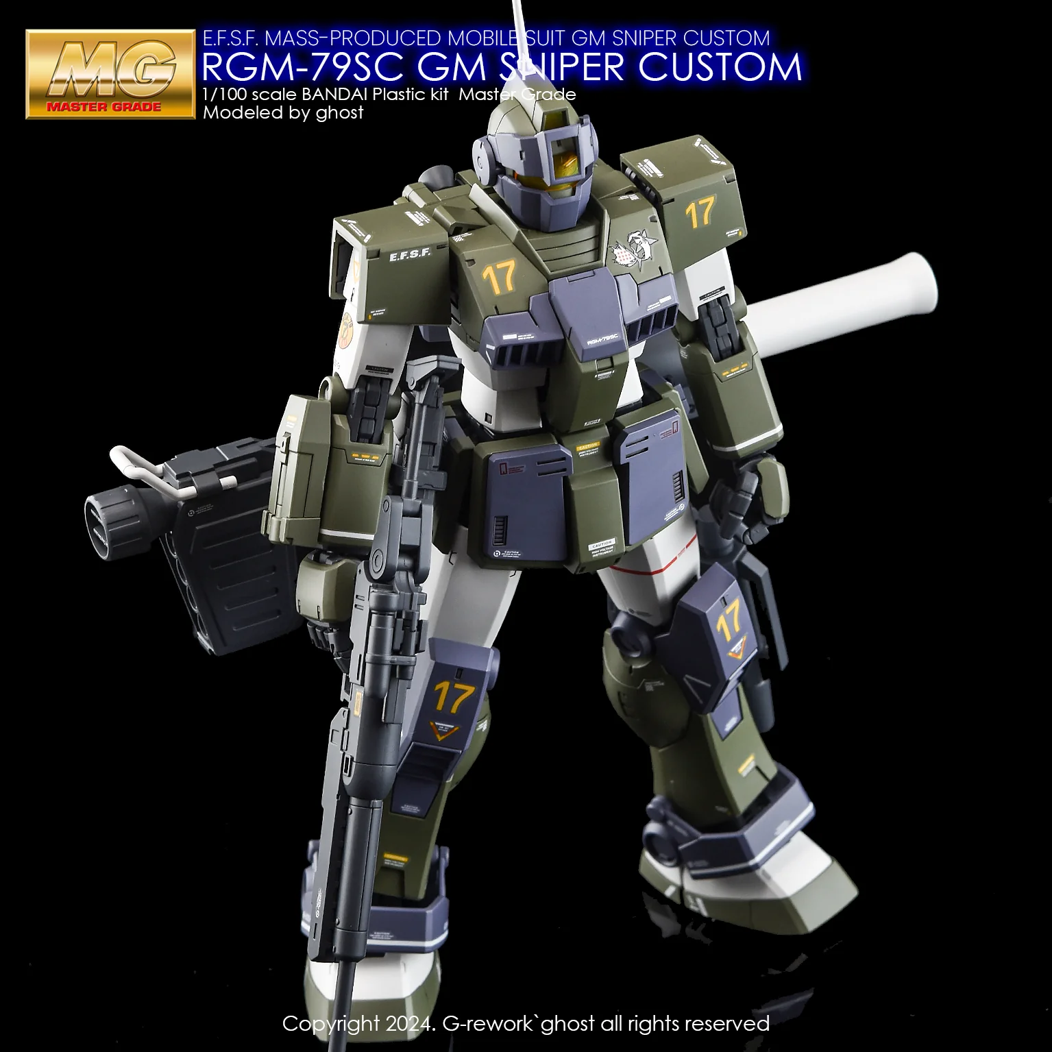 G-rework Decal MG PB GM Sniper Custom (Tennes A. Jung