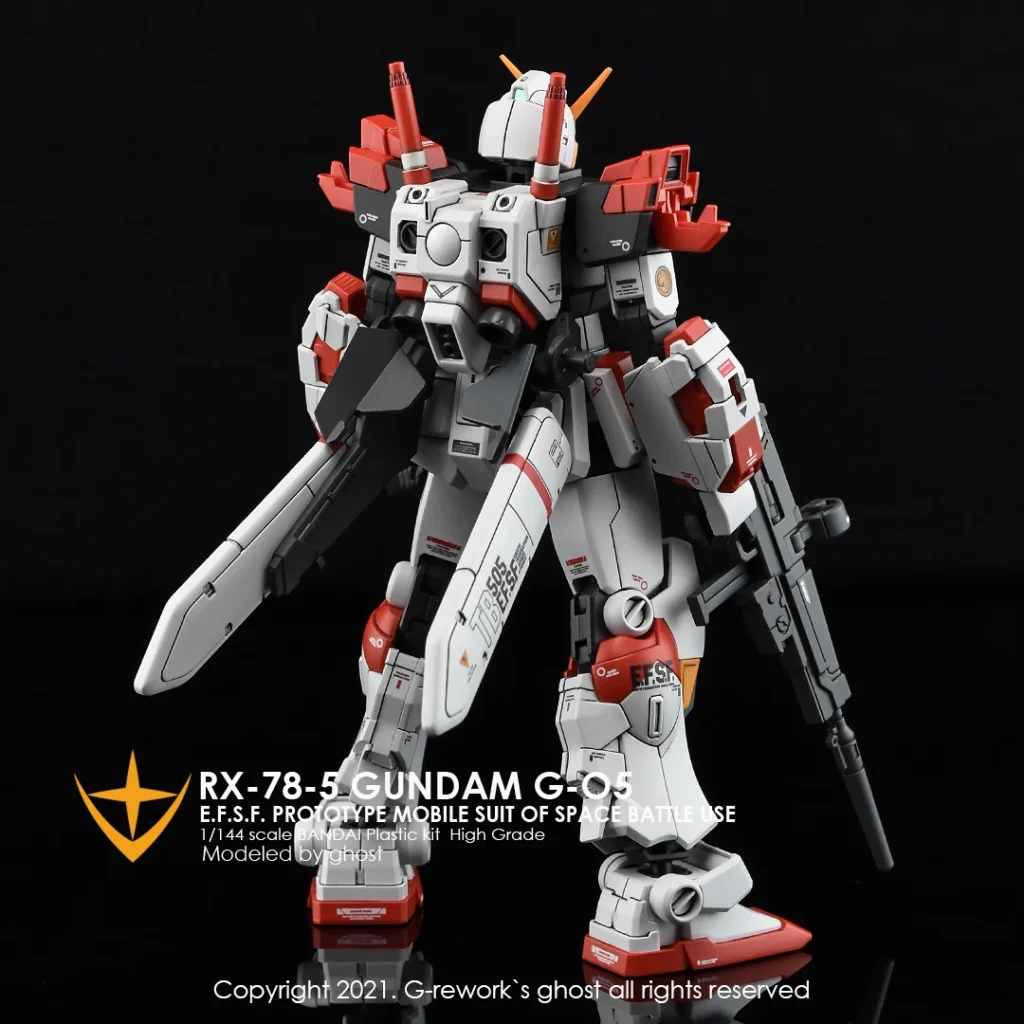 G-rework Decal HGUC PB Gundam Unit 5