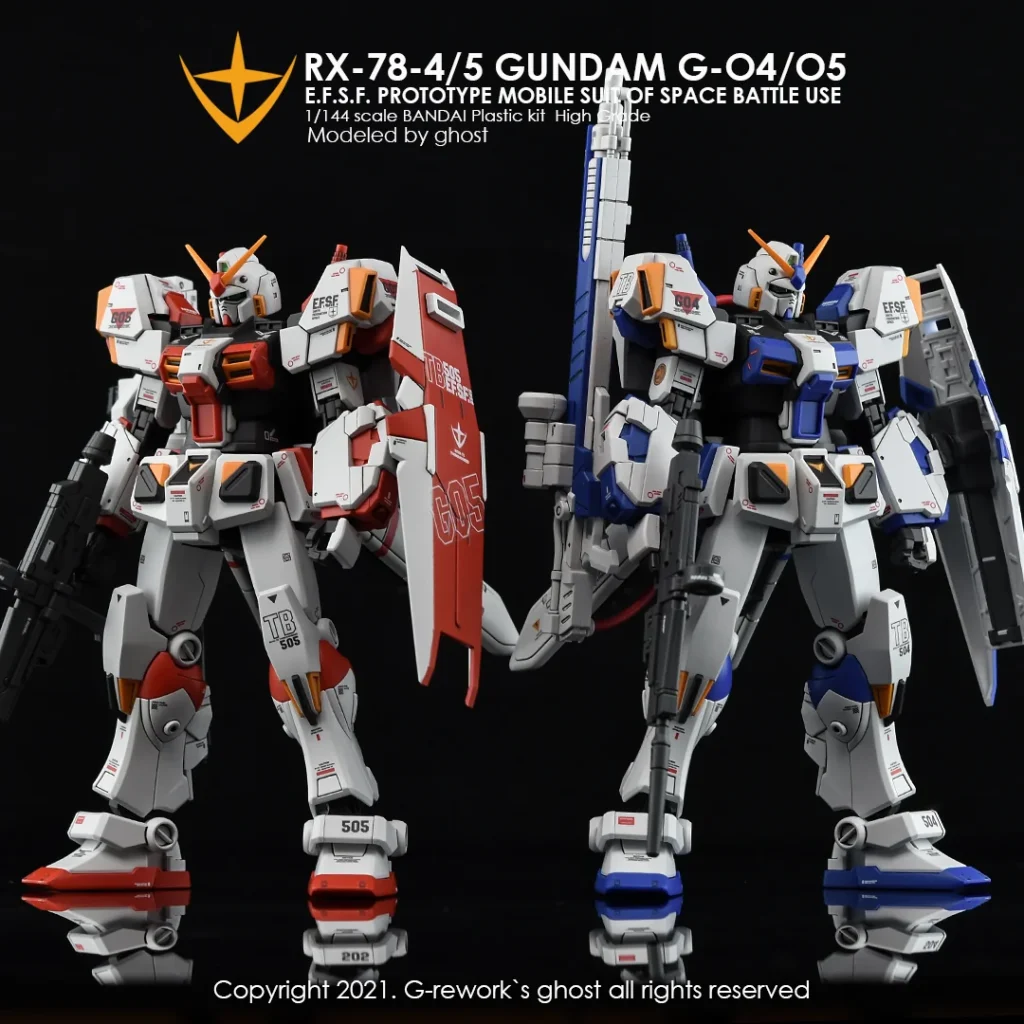 G-rework Decal HGUC PB Gundam Unit 5
