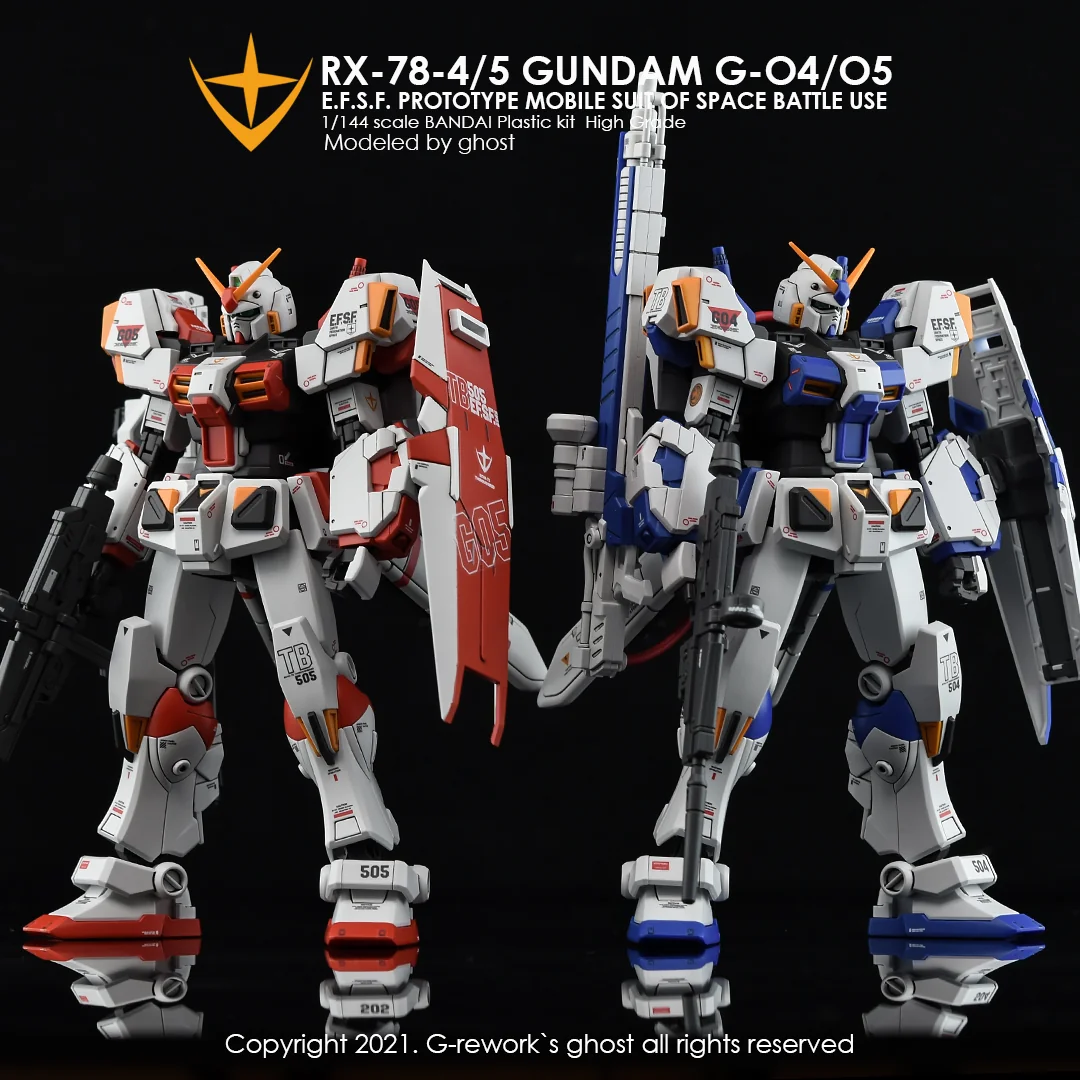 G-rework Decal HGUC PB Gundam Unit 5 - Image 9