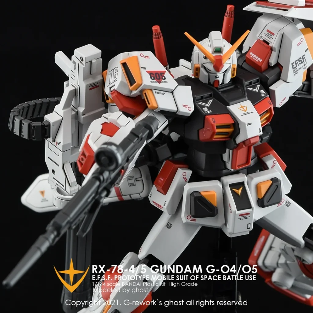 G-rework Decal HGUC PB Gundam Unit 5