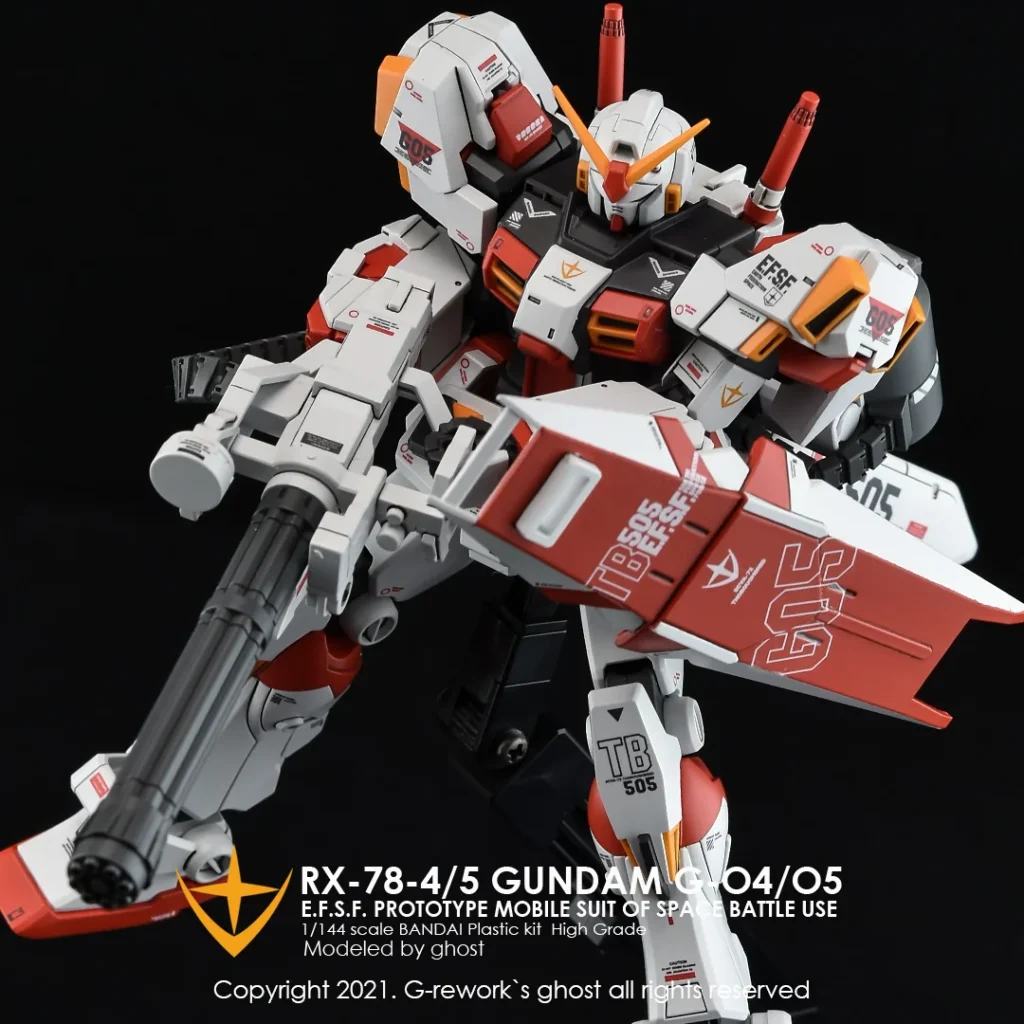 G-rework Decal HGUC PB Gundam Unit 5