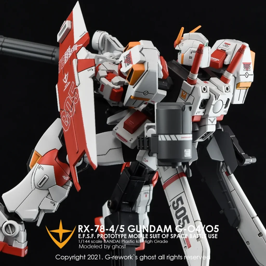 G-rework Decal HGUC PB Gundam Unit 5