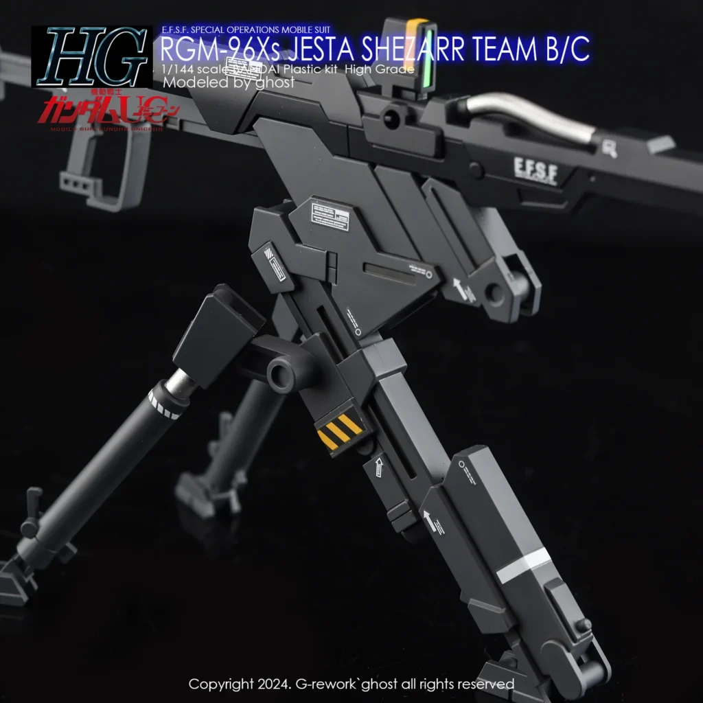 G-rework Decal HGUC PB Jesta (Shezzar Type, Team A)