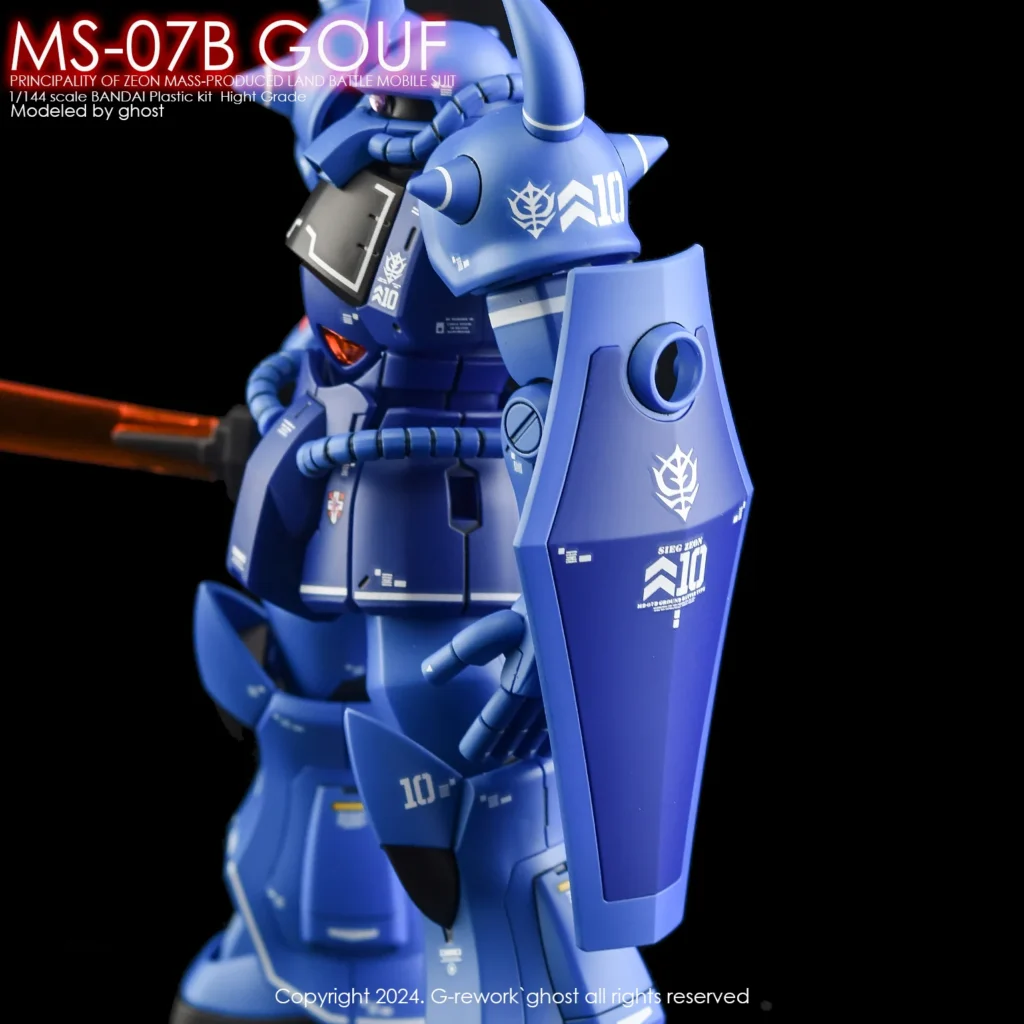 G-rework Decal HGUC #196 Gouf