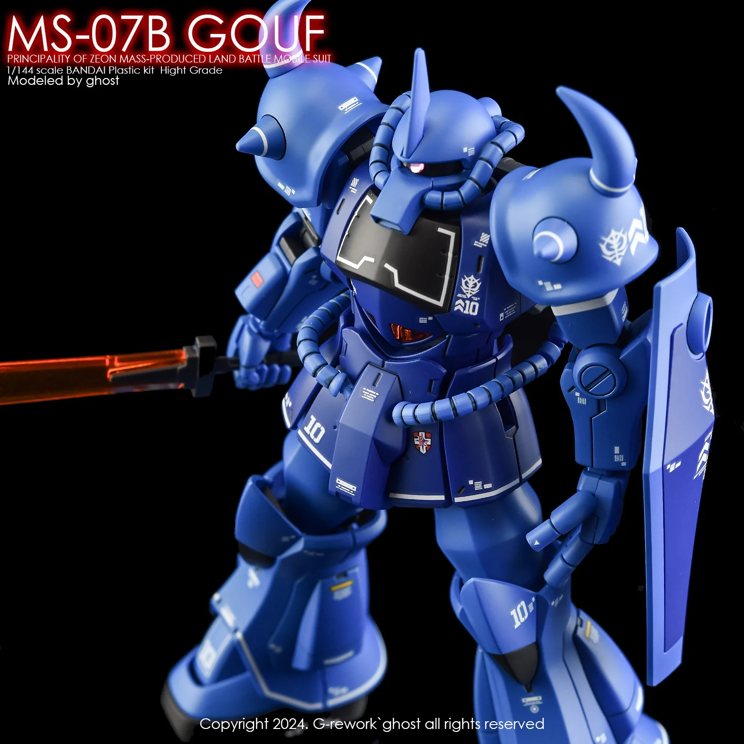 G-rework Decal HGUC #196 Gouf - Image 11