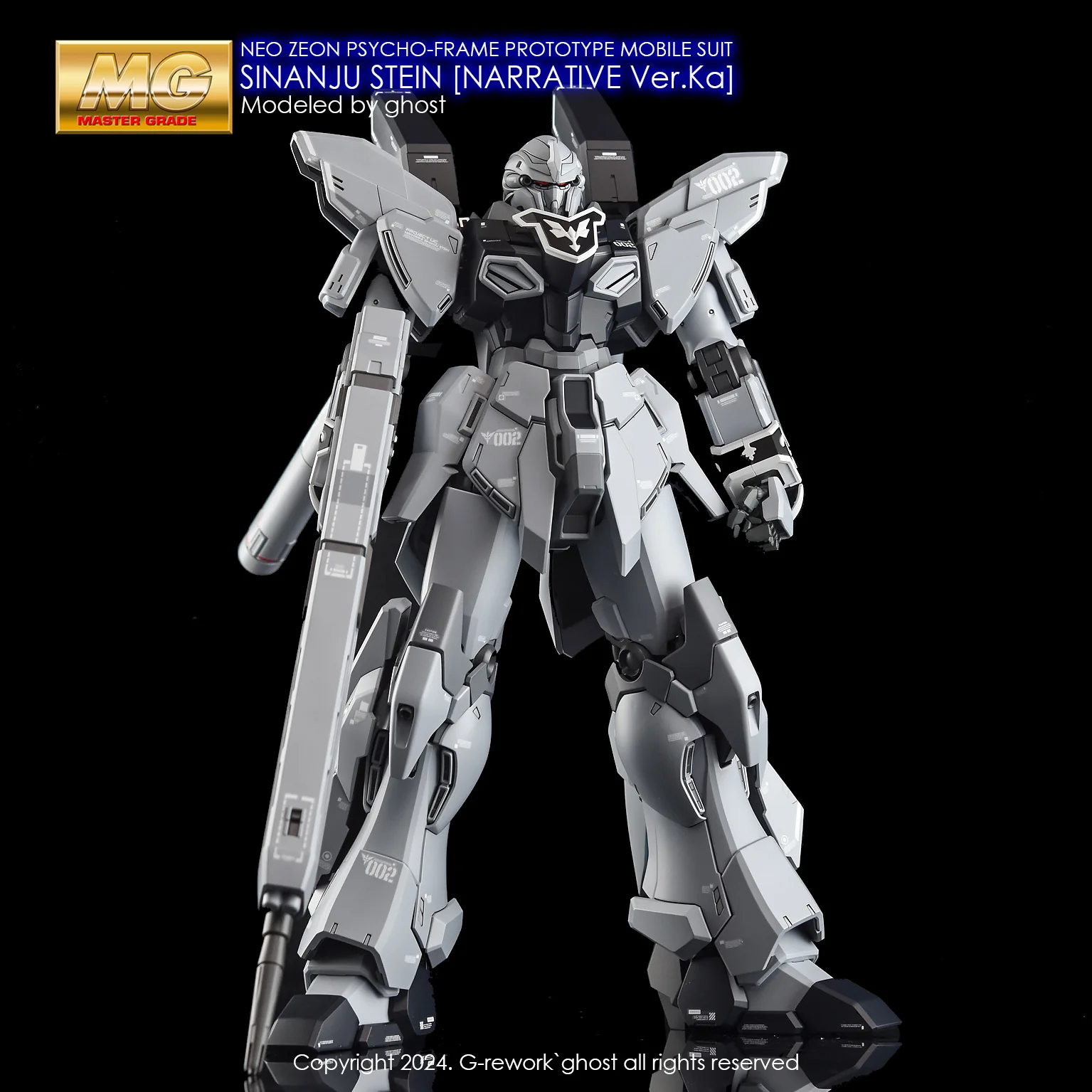 G-rework Decal MG #223 Sinanju Stein (Narrative Ver.) Ver.Ka - Image 4