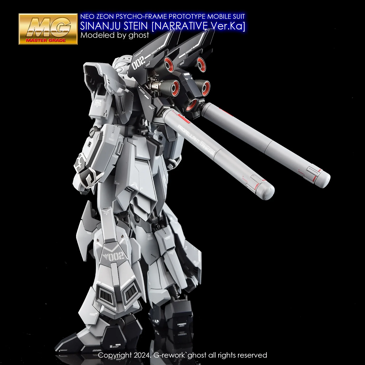 G-rework Decal MG #223 Sinanju Stein (Narrative Ver.) Ver.Ka - Image 5