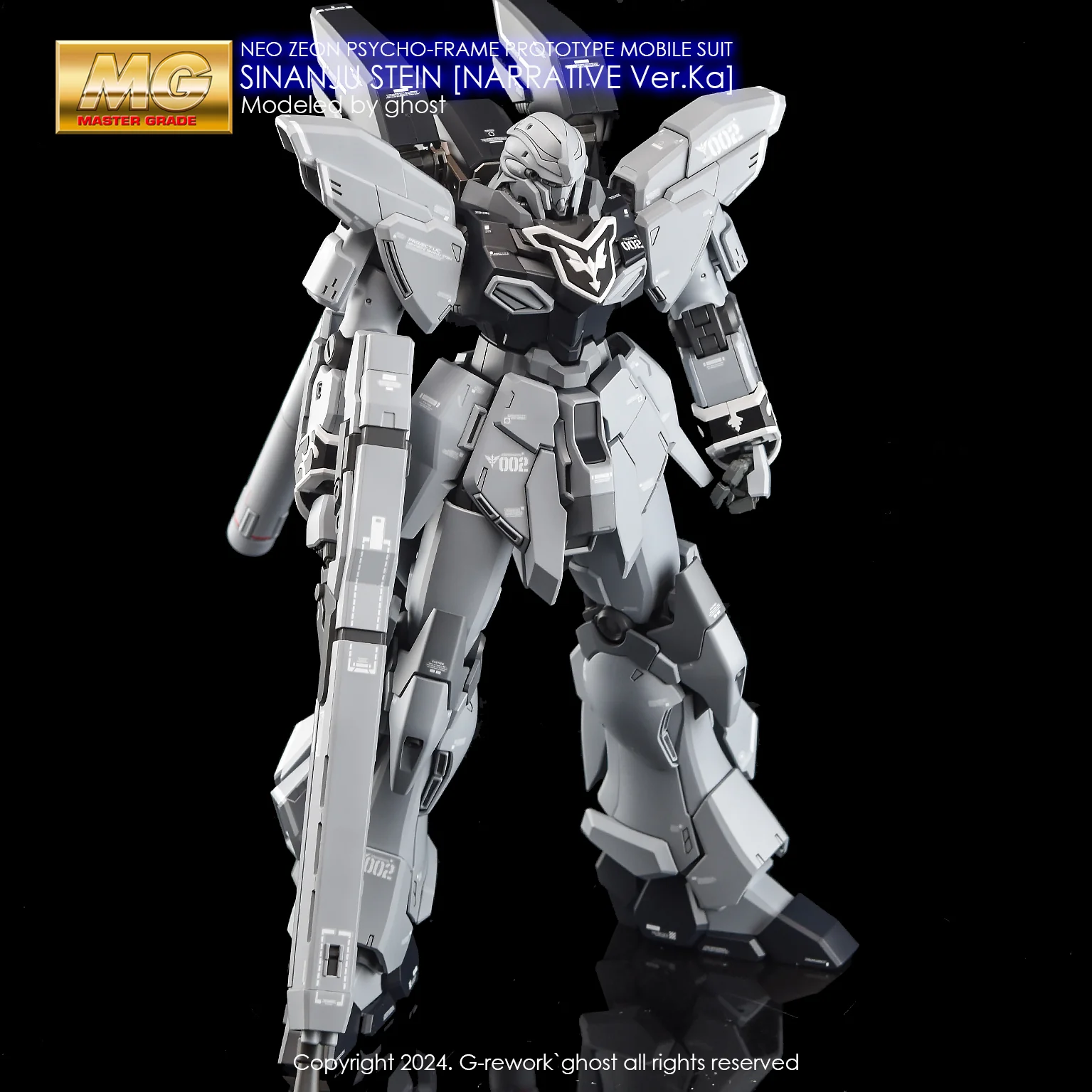 G-rework Decal MG #223 Sinanju Stein (Narrative Ver.) Ver.Ka - Image 7