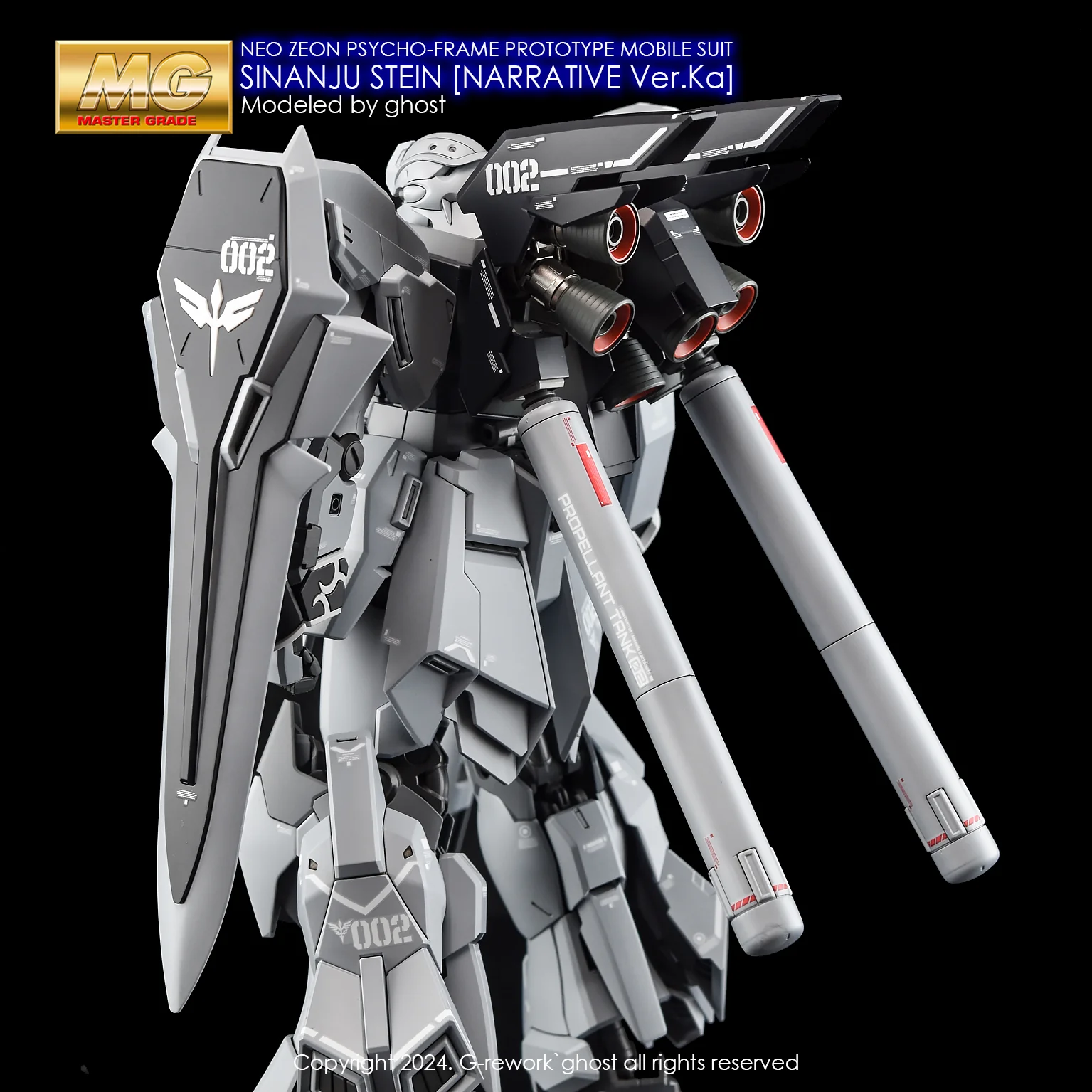 G-rework Decal MG #223 Sinanju Stein (Narrative Ver.) Ver.Ka - Image 9