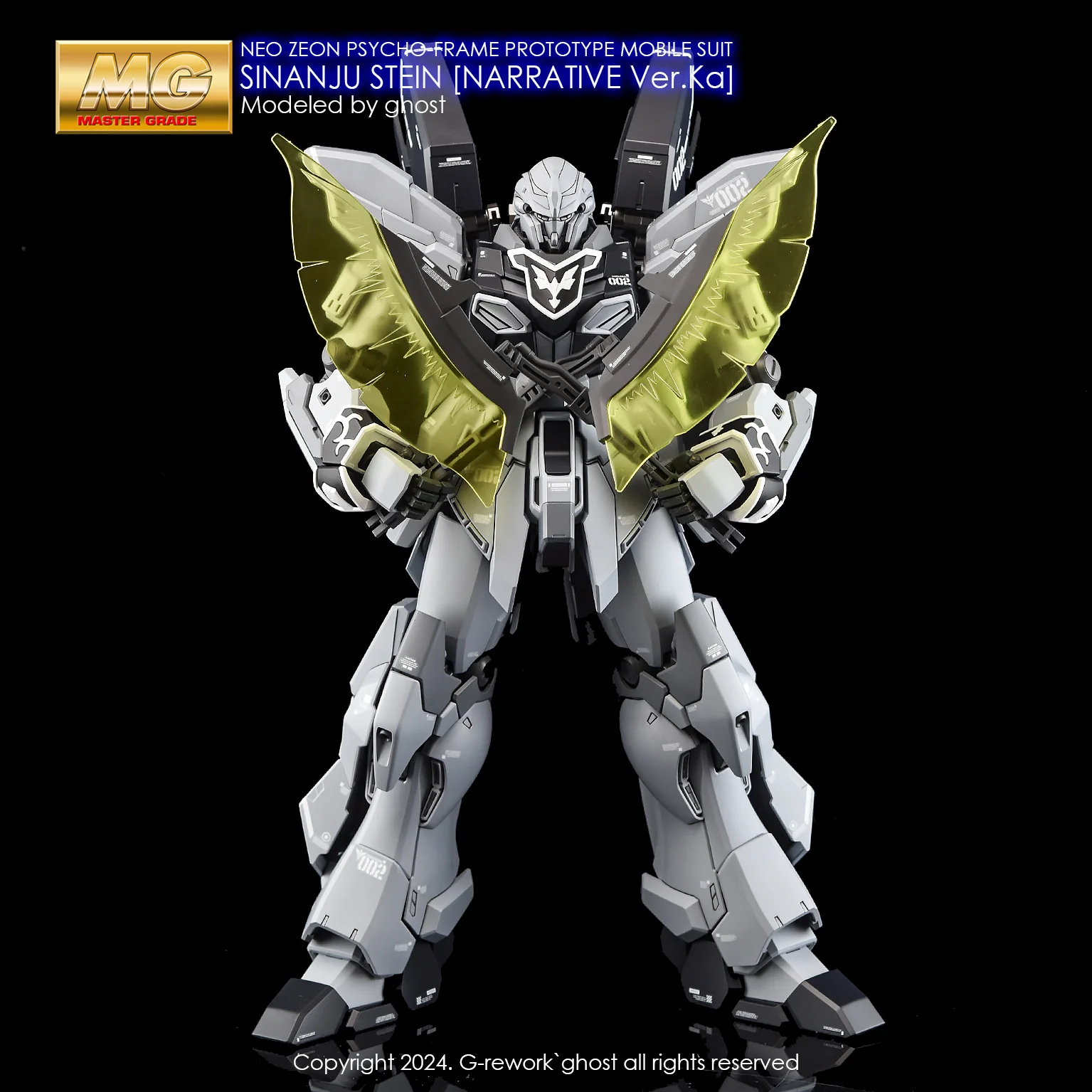 G-rework Decal MG #223 Sinanju Stein (Narrative Ver.) Ver.Ka - Image 11