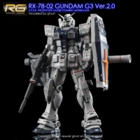 G-rework Decal RG PB G-3 Gundam Ver.2.0 - Image 3