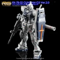 G-rework Decal RG PB G-3 Gundam Ver.2.0 - Image 8