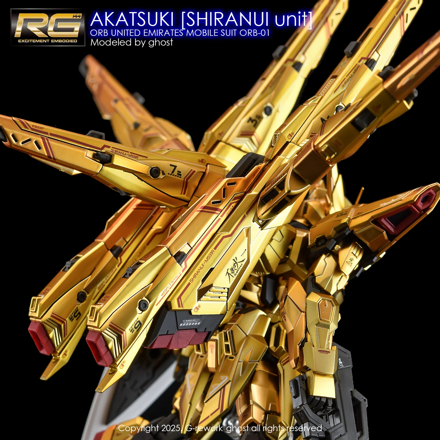 G-rework Decal RG PB Akatsuki Shiranui - Image 4