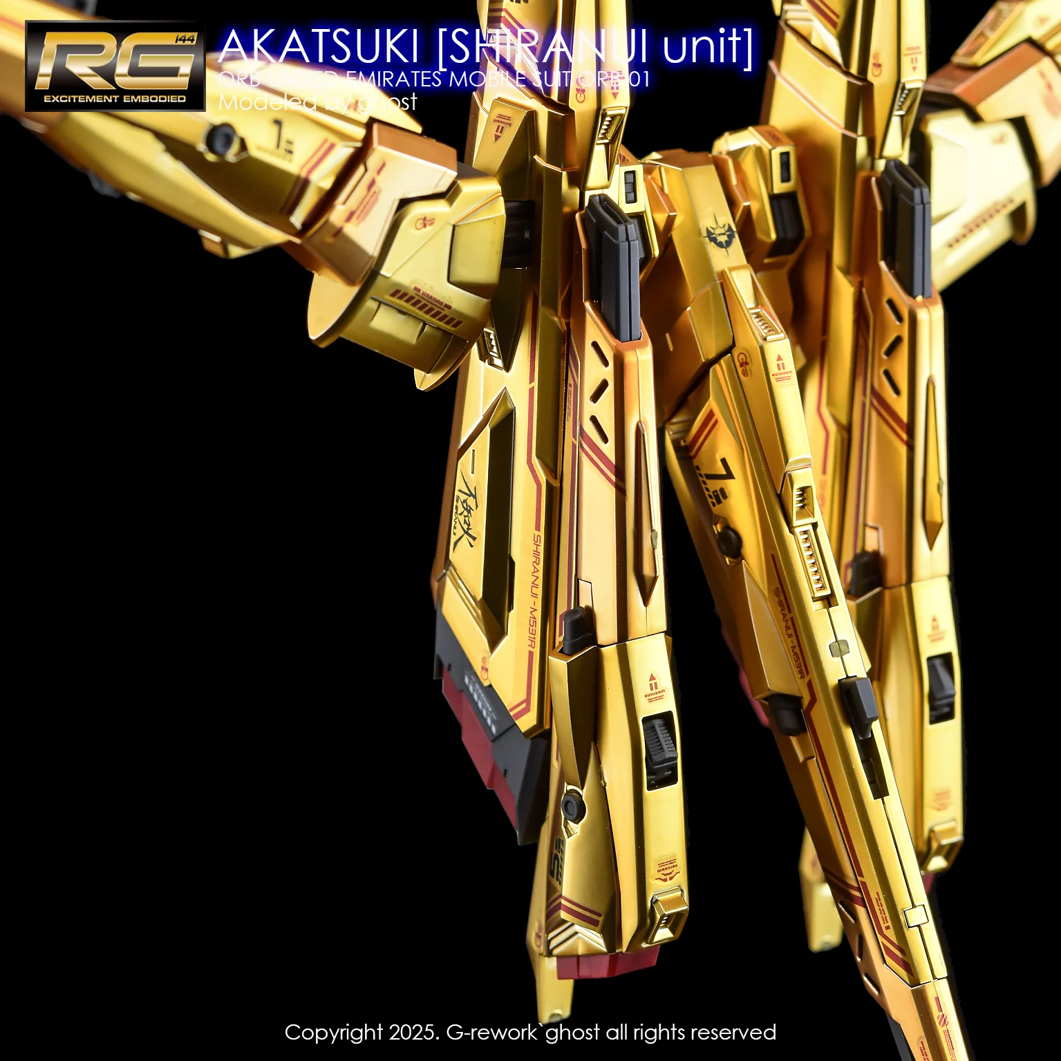 G-rework Decal RG PB Akatsuki Shiranui - Image 9