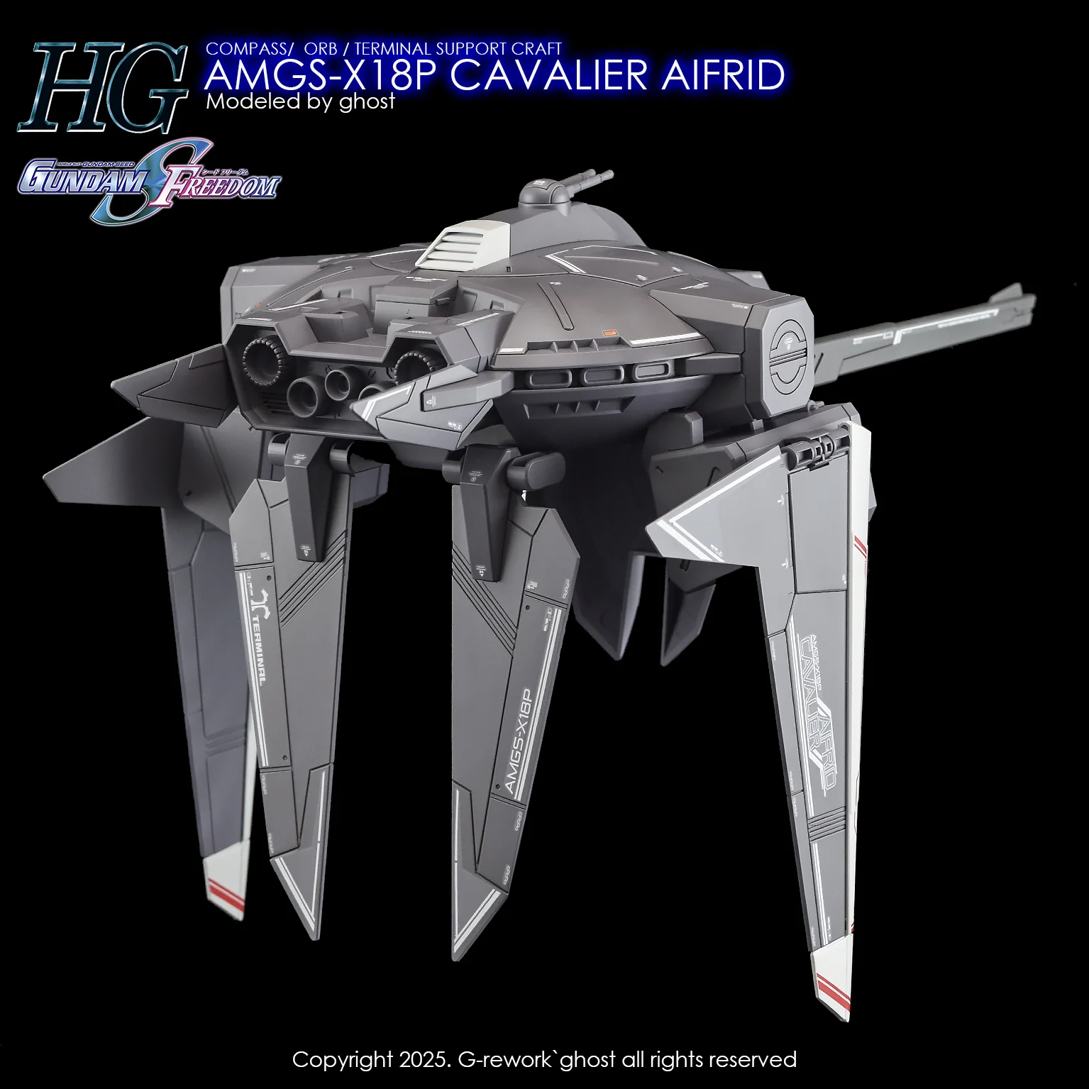 G-rework Decal Option Parts Set Gunpla 15 (Cavalier Aifrid) - Image 4