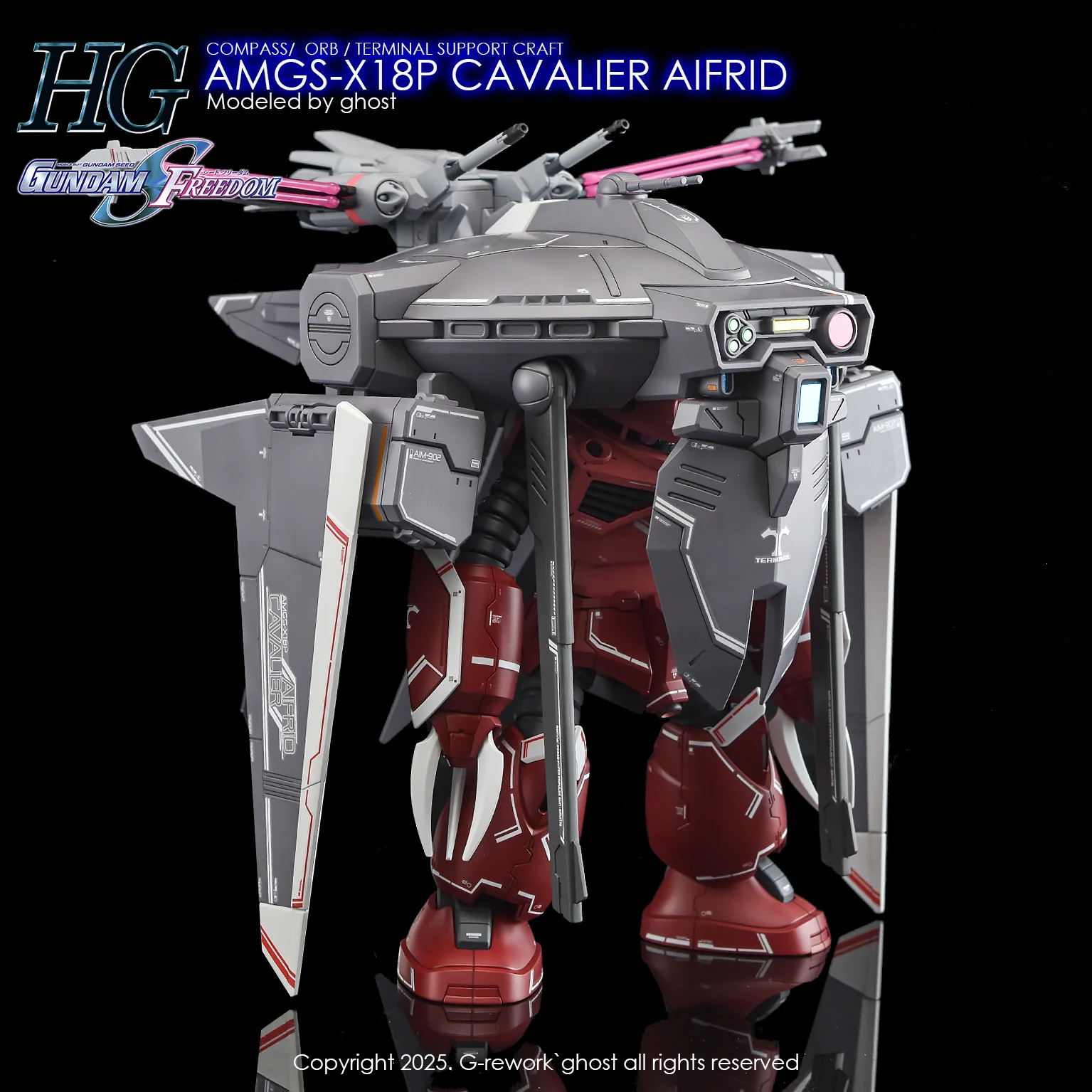 G-rework Decal Option Parts Set Gunpla 15 (Cavalier Aifrid) - Image 11