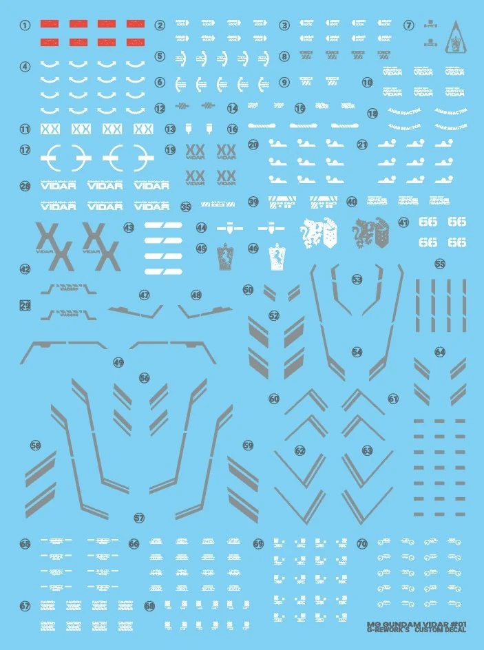 G-rework Decal MG #224 Vidar