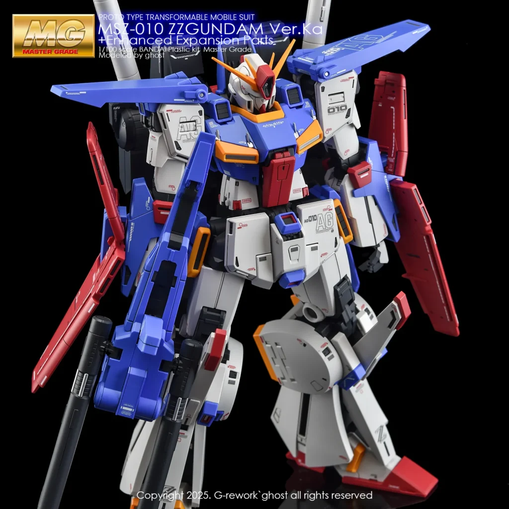 G-rework Decal MG #198 ZZ Gundam Ver.Ka + PB Enhanced Expansion Parts