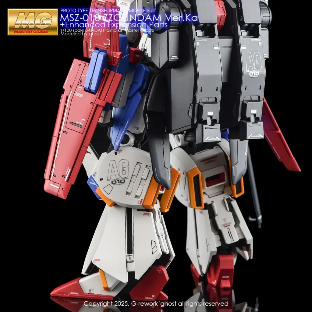 G-rework Decal MG #198 ZZ Gundam Ver.Ka + PB Enhanced Expansion Parts