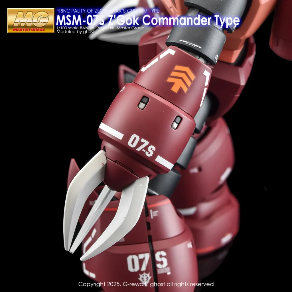 G-rework Decal MG #066 Z'gok (Char's Custom)
