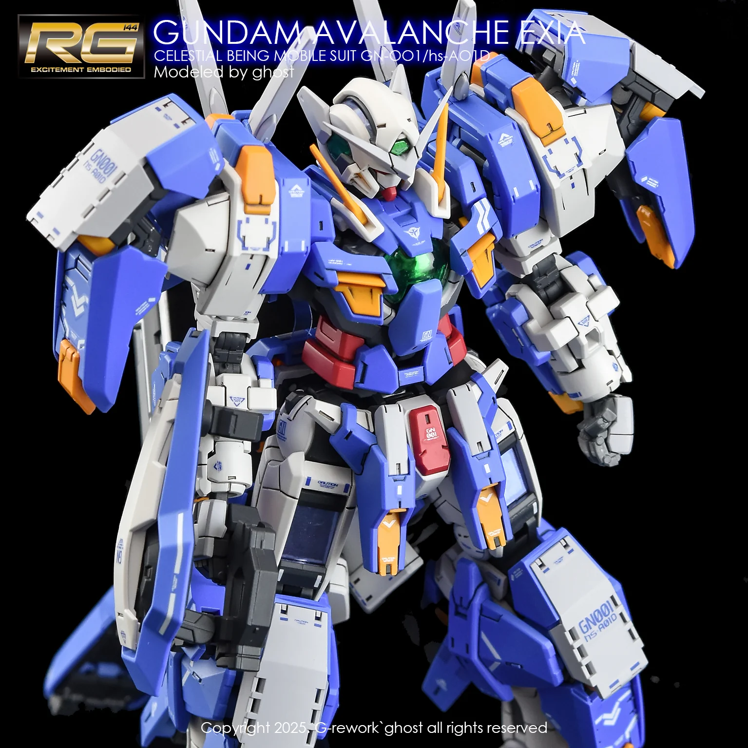 G-rework Decal RG PB Gundam Avalanche Exia Dash - Image 6
