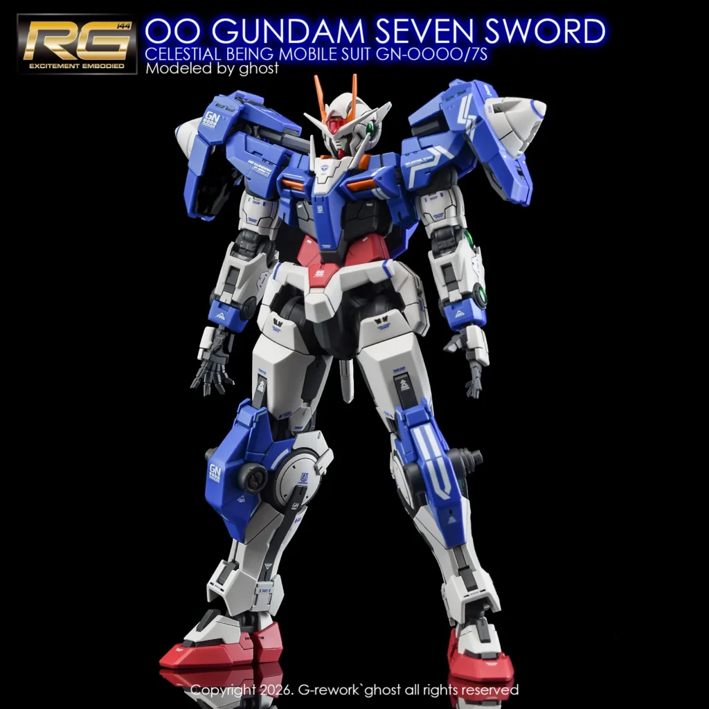 G-rework Decal RG PB 00 Gundam Seven Sword