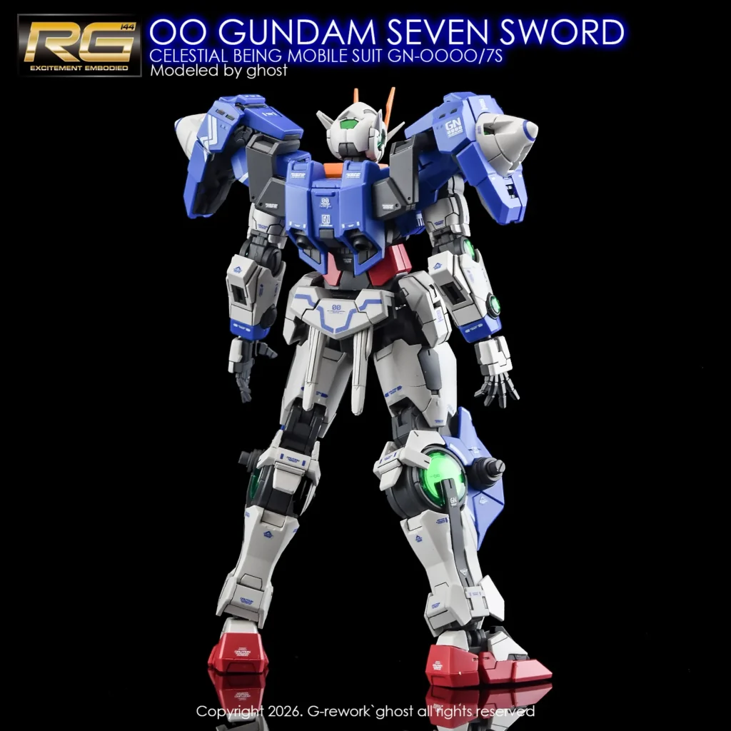 G-rework Decal RG PB 00 Gundam Seven Sword