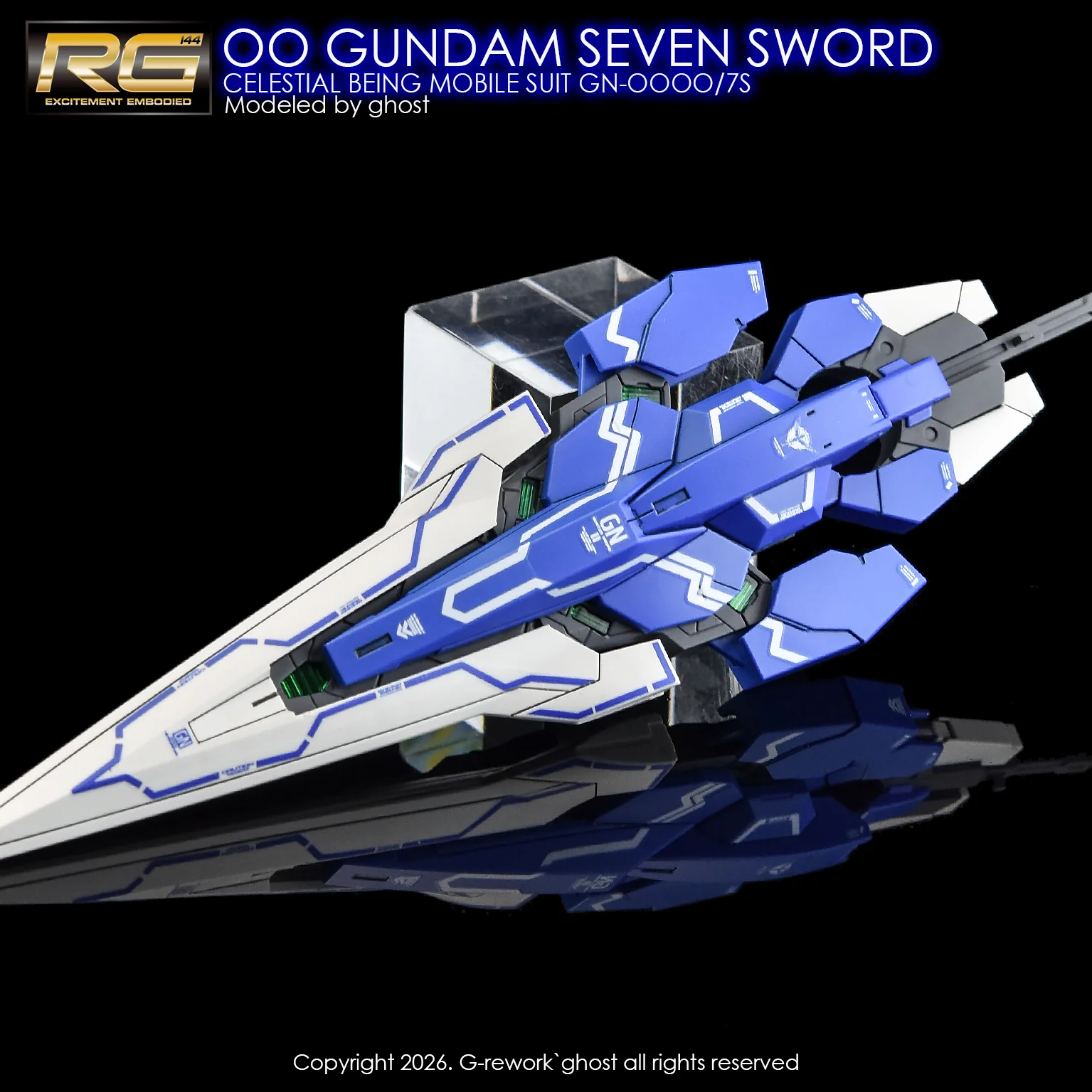 G-rework Decal RG PB 00 Gundam Seven Sword - Image 12
