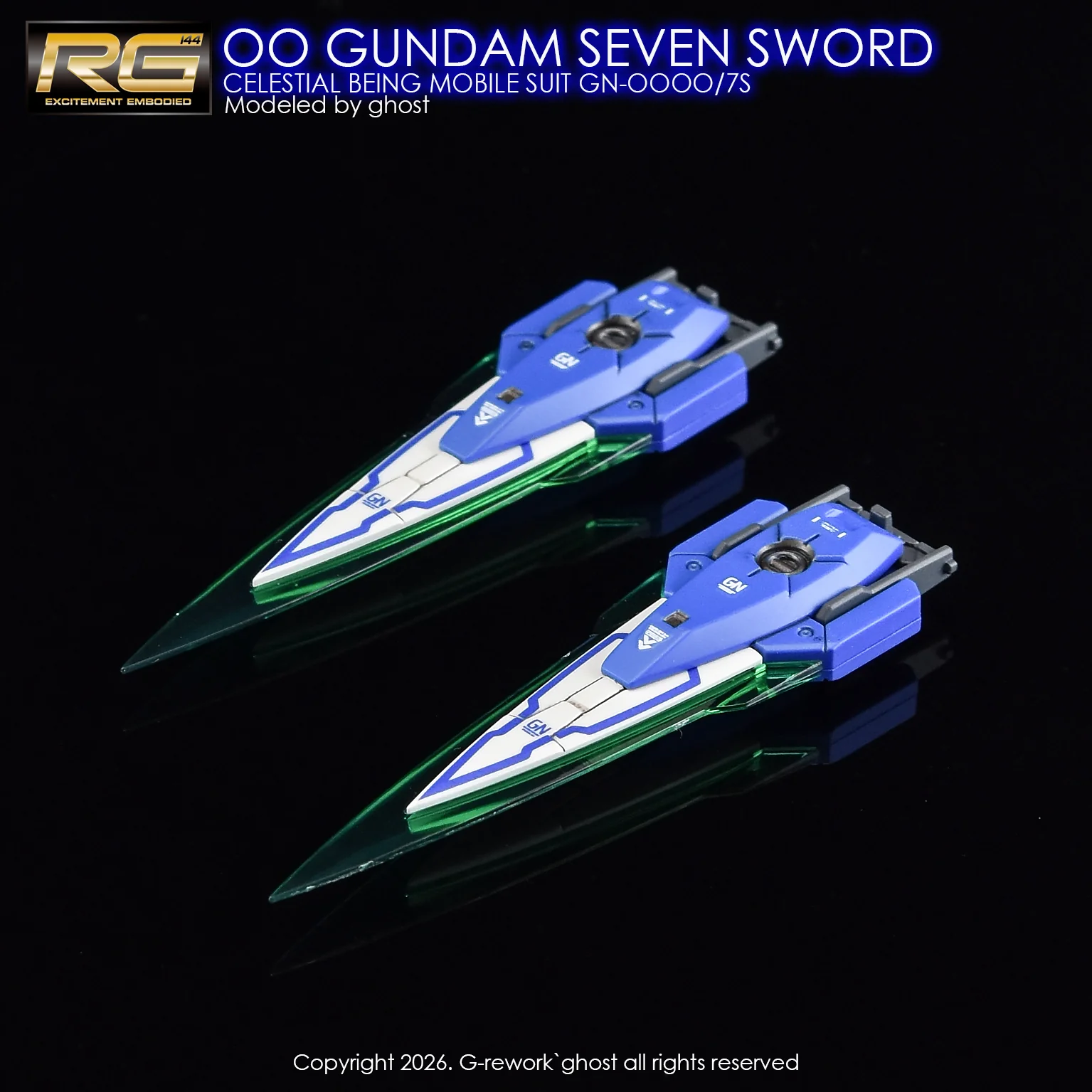 G-rework Decal RG PB 00 Gundam Seven Sword - Image 15