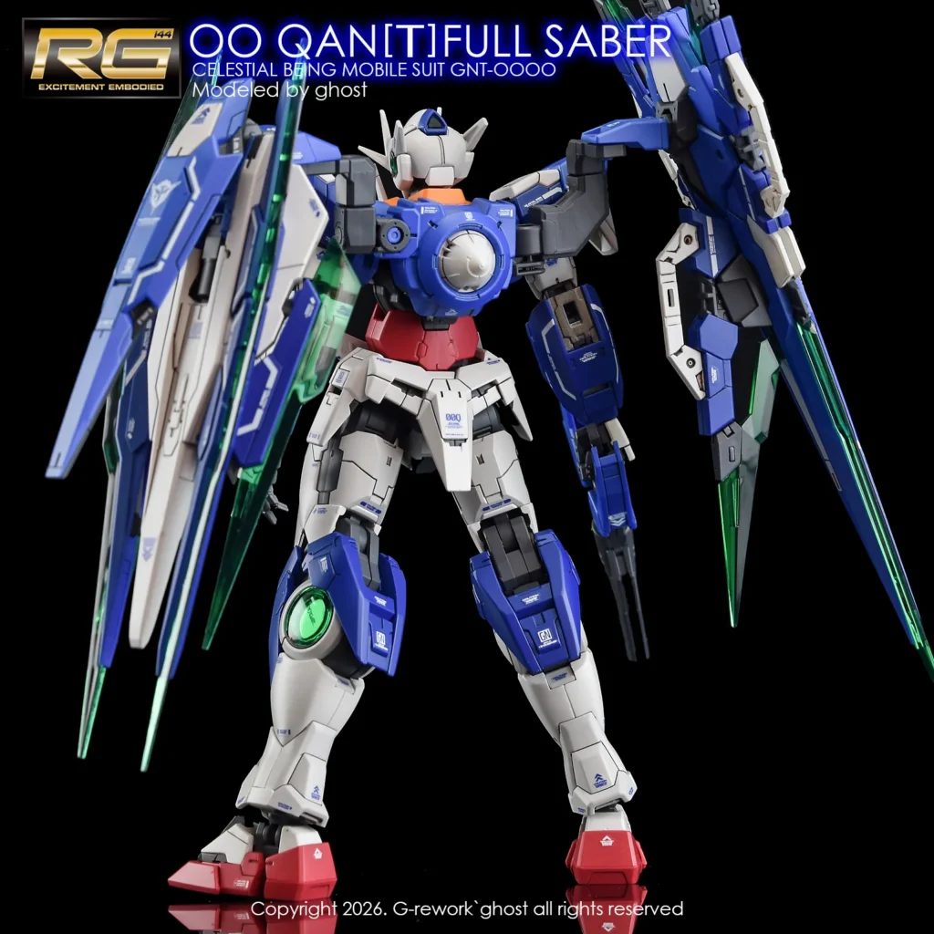 G-rework Decal RG PB OO Qan[T] Full Saber