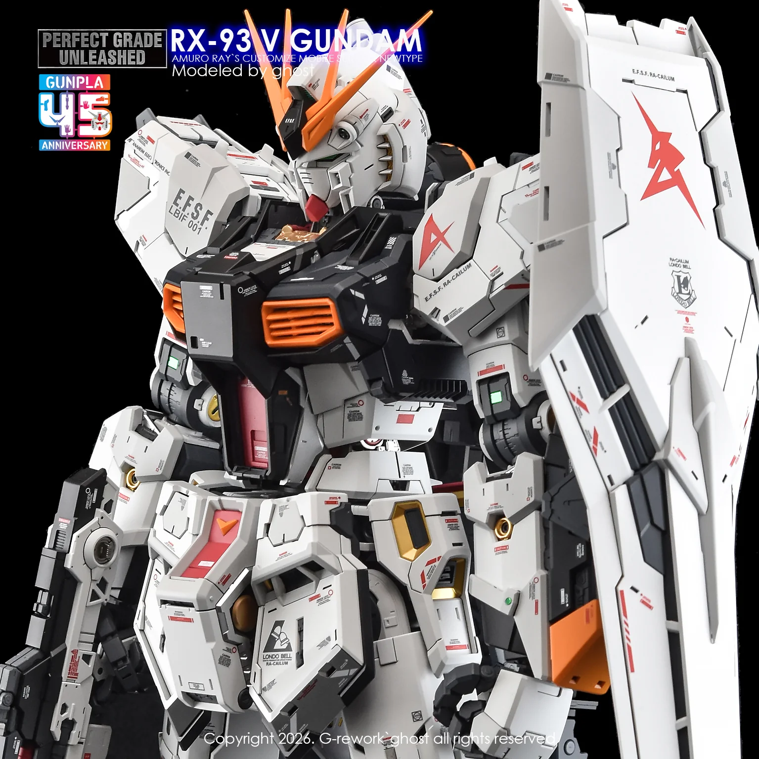 G-rework Decal PG Unleashed #02 ν Gundam - Image 1