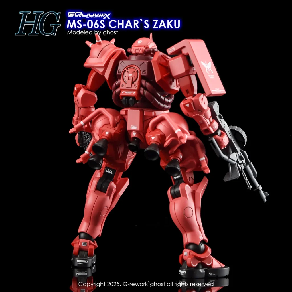 G-rework Decal HGGQ #11 Char's Zaku