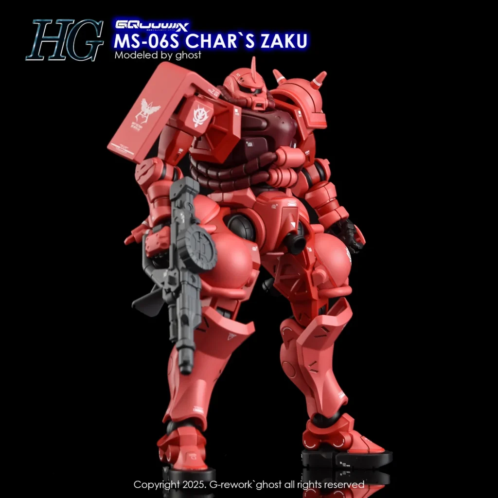 G-rework Decal HGGQ #11 Char's Zaku
