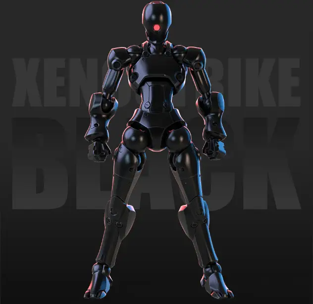 3Min Project Xenostrike (Metallic Black x 2 units)