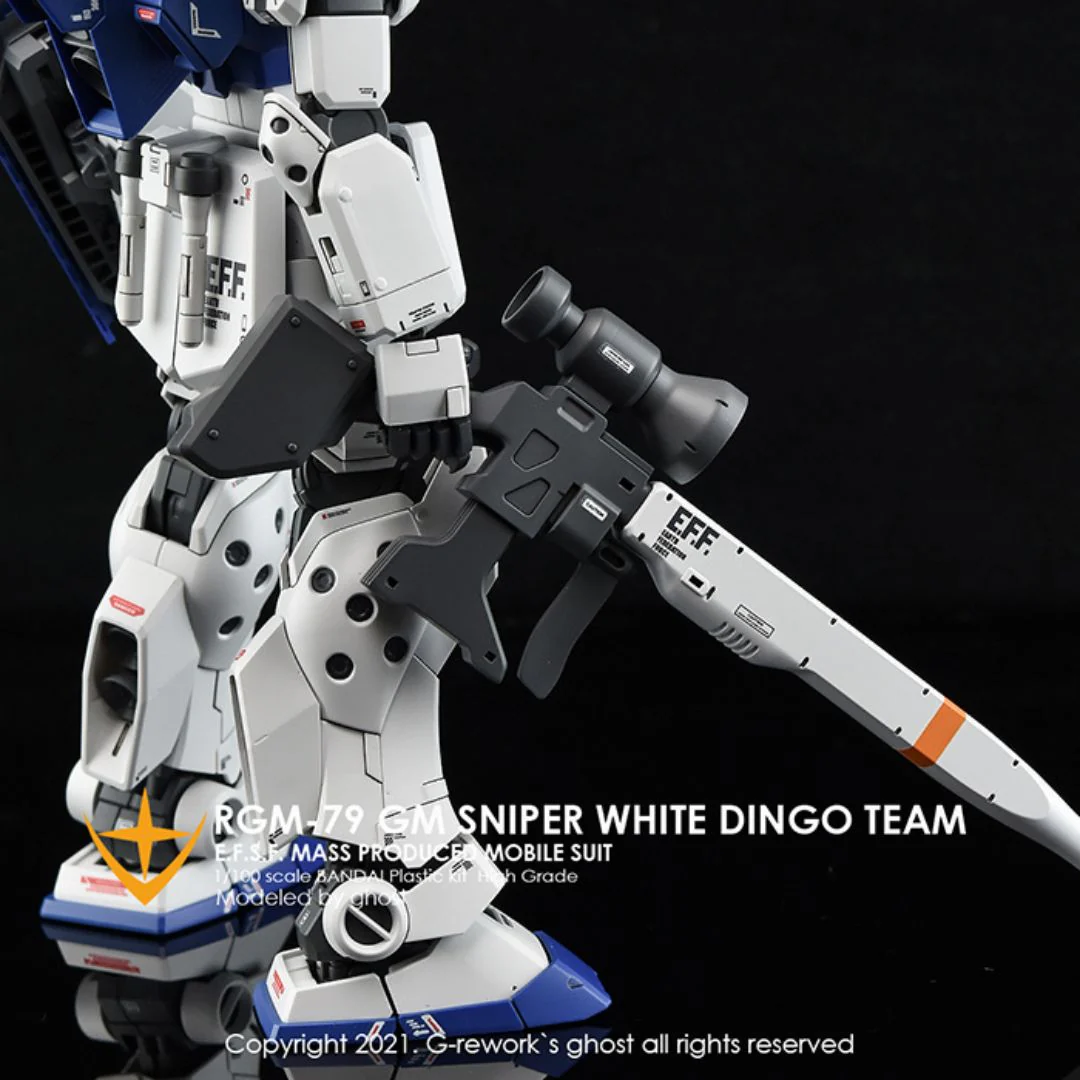 G-rework Decal MG PB GM Sniper II (White Dingo Team Custom) - Image 6